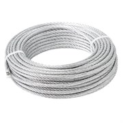 Канат стальной ГОСТ 2688-80 ЛК-Р 19,5 мм 6х19 светлый, м