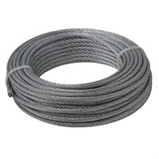 Канат стальной ГОСТ 2688-80 ЛК-Р 6,9 мм 6х19 оцинкованный, м