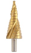 Ступенчатое сверло по металлу Эксперт HSS-G M2 TiN/118° №3305 6-12мм ПрофОснастка 30106005