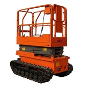 Подъемник ножничный передвижной самоходный 200 кг 4,5 м TOR GTJZ0406ZS гусеничный (автономный)