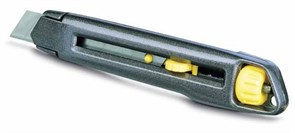 Нож INTERLOCK S/OFF BL 18мм Stanley 0-10-018