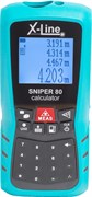 Дальномер лазерный Sniper 80 Calculator X-Line X00132