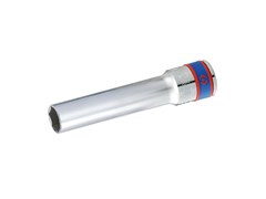 Головка торцевая глубокая 6 гранная, 14мм, 1/2", L=120мм KING TONY 425514M