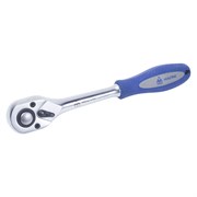 Трещотка 1/2", 45 зубцов, флажковая с кнопкой МАСТАК 010-41410H 010-41410H