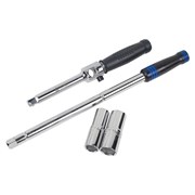 Ключ балонный крестообразный 1/2", 17, 19, 21, 23 мм, кейс, разборный МАСТАК 028-42079C 028-42079C