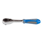 Трещотка 1/4", 140 мм, 90 зубцов, флажковая с кнопкой KING TONY 2773-55GS TONY