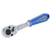Трещотка 1/4", 134 мм, 24 зубца, флажковая, фиксатор KING TONY 2779-55G TONY