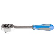 Трещотка 3/8", 200 мм, 32 зубца, флажковая с кнопкой, фиксатор KING TONY 3771-08G TONY
