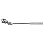 Трещотка 3/8", 280 мм, 32 зубца, флажковая с кнопкой, шарнирная KING TONY 3781-11F TONY