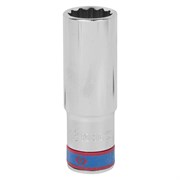 Головка торцевая глубокая двенадцатигранная 1/2", 18 мм KING TONY 423018M TONY