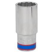 Головка торцевая глубокая двенадцатигранная 1/2", 27 мм KING TONY 423027M TONY
