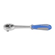 Трещотка 1/2", 262 мм, 32 зубца, флажковая с кнопкой KING TONY 4771-10GR TONY