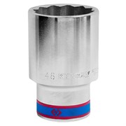 Головка торцевая глубокая двенадцатигранная 3/4", 46 мм KING TONY 623046M TONY
