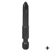 Вставка (бита) торцевая 1/4", Phillips, PH2, 50 мм, для шуруповерта KING TONY 715002P TONY
