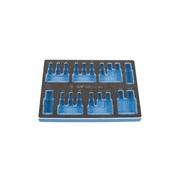 Ложемент для набора торцевых насадок 9-4129PRV, EVA KING TONY 85811232B Tony