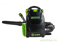 Воздуходув ранцевый аккумуляторный GD-82 82V GREENWORKS GD82BPB Greenworks 2402507