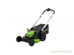 Газонокосилка аккумуляторная GREENWORKS GD60LM61, 60V, 61 см, самоходная, бесщеточная, без АКБ и ЗУ Greenworks 2519107 Газонокосилка аккумуляторная GREENWORKS GD60LM61, 60V, 61 см, самоходная, бесщеточная, без АКБ и ЗУ Greenworks 2519107