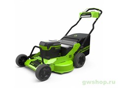 Газонокосилка аккумуляторная GREENWORKS, 82V, 76см, самоходная, бесщеточная, без АКБ и ЗУ Greenworks 2519207 Газонокосилка аккумуляторная GREENWORKS, 82V, 76см, самоходная, бесщеточная, без АКБ и ЗУ Greenworks 2519207