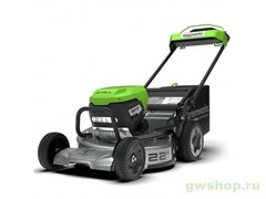 Газонокосилка аккумуляторная Greenworks LM221S, без АКБ и ЗУ Greenworks 2519407 Газонокосилка аккумуляторная Greenworks LM221S, без АКБ и ЗУ Greenworks 2519407
