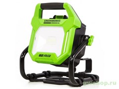 Фонарь аккумуляторный LED 82V/220V GREENWORK GREENWORKS G82WLH Greenworks 3504007 Фонарь аккумуляторный LED 82V/220V GREENWORK GREENWORKS G82WLH Greenworks 3504007
