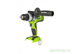 Дрель-шуруповерт аккумуляторная 24V GREENWORKS GD24DD Greenworks 3701607,3700607 Дрель-шуруповерт аккумуляторная 24V GREENWORKS GD24DD Greenworks 3701607,3700607