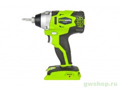 Винтоверт ударный бесщеточный G24 24V GREENWORKS GD24ID Greenworks 3801407,32067 Винтоверт ударный бесщеточный G24 24V GREENWORKS GD24ID Greenworks 3801407,32067