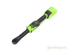 Гайковёрт-трещотка удлиненная, редуктор 170 мм, аккумуляторная Greenworks 24V GD24RWX, бесщеточная, без АКБ и ЗУ Greenworks 3803907 Гайковёрт-трещотка удлиненная, редуктор 170 мм, аккумуляторная Greenworks 24V GD24RWX, бесщеточная, без АКБ и ЗУ Greenworks 3803907