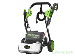 Мойка высокого давления электрическая GREENWORKS GPWG8II 160 бар Greenworks 5106807