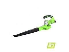 Воздуходув аккумуляторный 24V GREENWORKS G24AB VA Greenworks 2400007VA Воздуходув аккумуляторный 24V GREENWORKS G24AB VA Greenworks 2400007VA