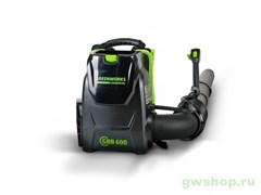 Воздуходув ранцевый аккумуляторный GD-82 82V GREENWORKS GC82BPBK5 c АКБ 5АЧ и ЗУ Greenworks 2402507UB Воздуходув ранцевый аккумуляторный GD-82 82V GREENWORKS GC82BPBK5 c АКБ 5АЧ и ЗУ Greenworks 2402507UB