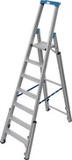 Стремянка Krause Stabilo Professional 7 ступеней, односторонняя телескопическая 134950