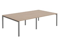 Стол для переговоров ПРАКТИК NT 240х144 вяз натуральный/антрацит К35399082416