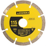 Отрезной диск Stayer "MASTER" алмазный, сегментный 105мм 3660-105