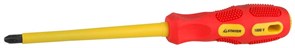 Диэлектрическая отвертка Stayer Max Grip-Professional PH3 150мм 25828-3-150 G