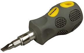 Отвертка со сменным жалом Stayer Max Grip SL6.5/PH2 100мм 25853-H2 G