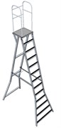 Алюминиевая лестница с платформой Л-312А (5,0)