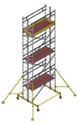 Алюминиевая вышка-тура ВМА 900/23 23,3 м