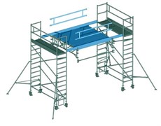 Алюминиевая вышка-тура Zarges Z600 8,2м 53718