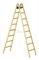 Двухсторонняя деревянная стремянка Zarges Z600 2х8 40048 - фото 100171
