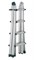 Четырехсекционная телескопическая лестница Zarges Z500 4х4 41194 - фото 101381