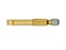 Шлицевая бита Witte TIN 1/4" SL 0,6х4,5х50 мм 27531 - фото 106335