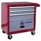 Красная инструментальная тележка MACTAK, 3 ящика и отсек 522-03581R - фото 143833