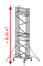 Алюминиевая вышка-тура Krause ProTec 9,3м 910172 - фото 157144
