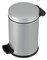 Мусорный контейнер Hailo Solid S 4 л., сталь, серебро, арт. 0704-160, шт - фото 158389