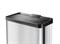 Мусорный контейнер Hailo ?ko trio Plus L 3*9 л., сталь, серебро, арт. 0633-220, шт - фото 158707