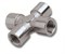 Переходник крестовина GAV 1254/2 250/2 FFFF 1/4" (блистер) 38907 - фото 283318