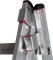 Алюминиевая трехсекционная лестница Новая Высота NV 323 3х13 3230313 - фото 289389