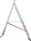 Алюминиевая трехсекционная лестница Новая Высота NV 523 3х14 5230314 - фото 289645