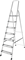 Алюминиевая стремянка Новая Высота NV2117 6 ступеней 2117106 - фото 291634