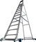 Передвижная лестница-стремянка с траверсой Krause Stabilo 12 ступеней 127365 - фото 318442